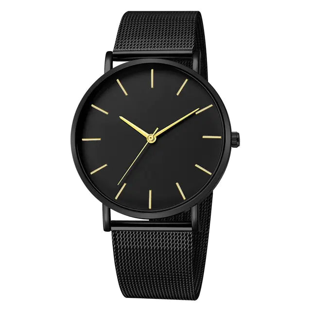 Ultra-Thin Magnetic Mesh Sport Watch - BuySmart