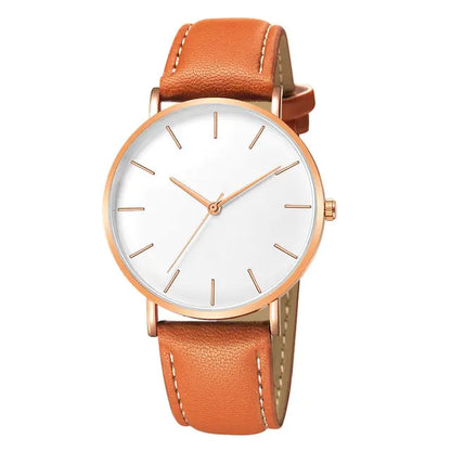 Simple Leather Men's Luxury Watches - BuySmart