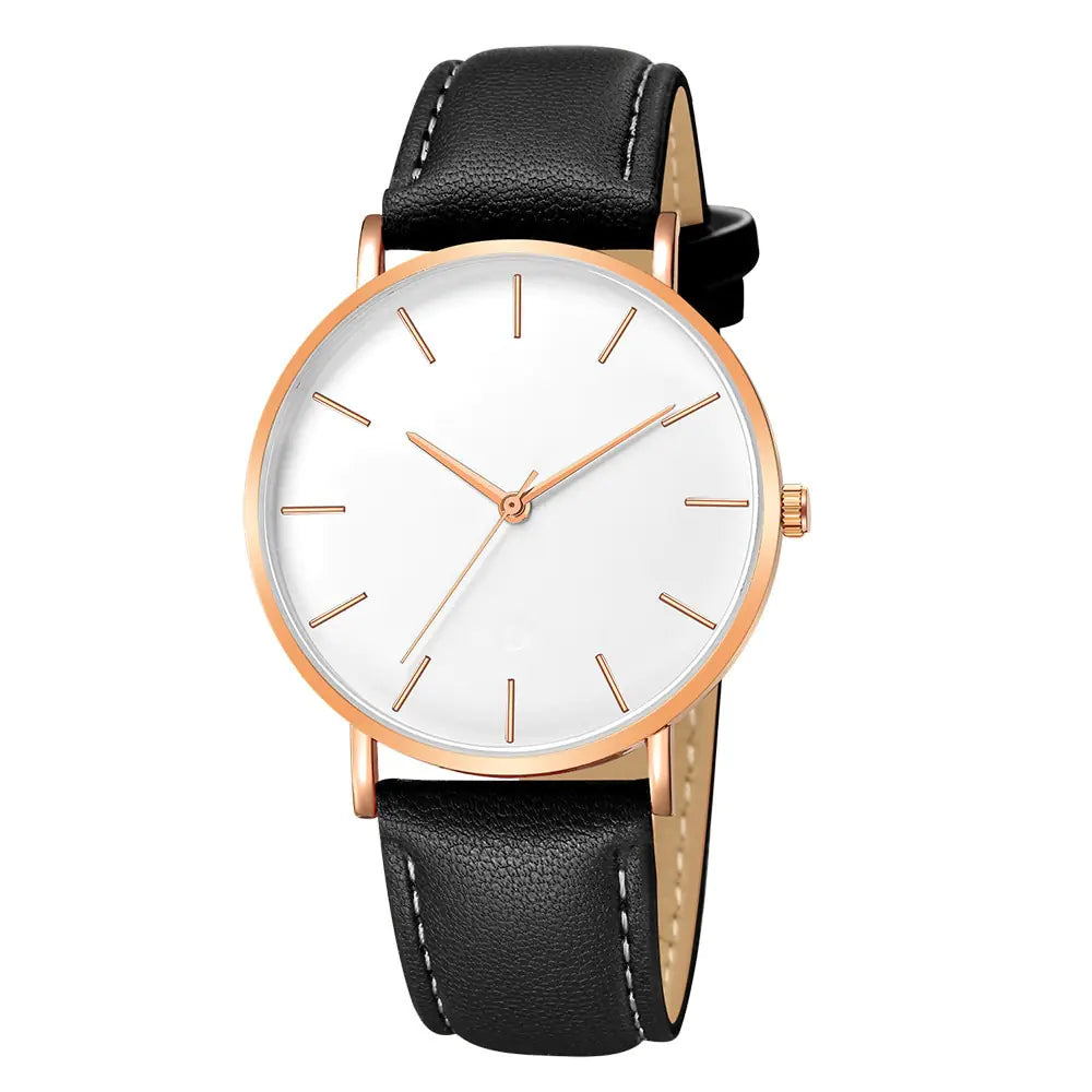 Simple Leather Men's Luxury Watches - BuySmart