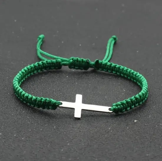 Rope Cross Bracelet - BuySmart