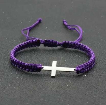 Rope Cross Bracelet - BuySmart