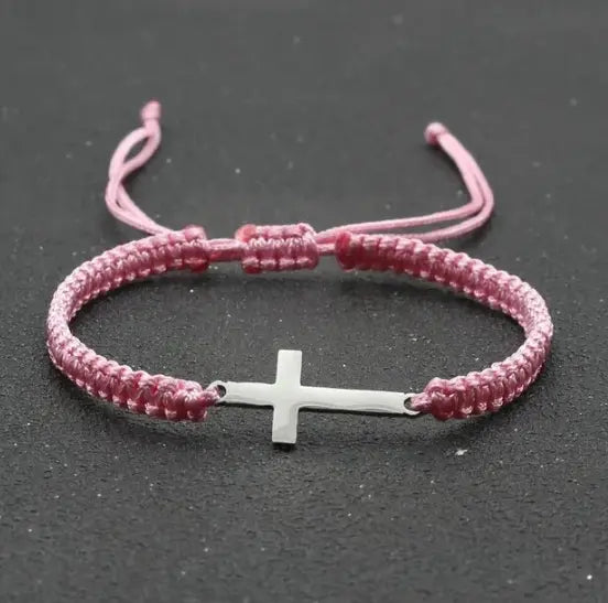 Rope Cross Bracelet - BuySmart