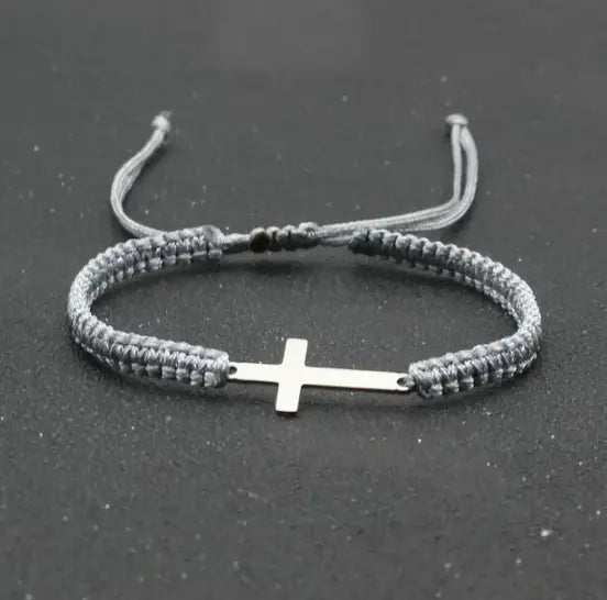 Rope Cross Bracelet - BuySmart