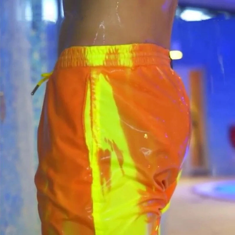 Men's Color-Changing Beach Shorts - Quick Dry Swim Trunks - BuySmart