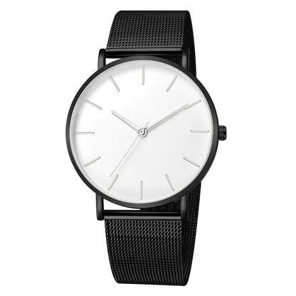 Ultra-Thin Magnetic Mesh Sport Watch - BuySmart