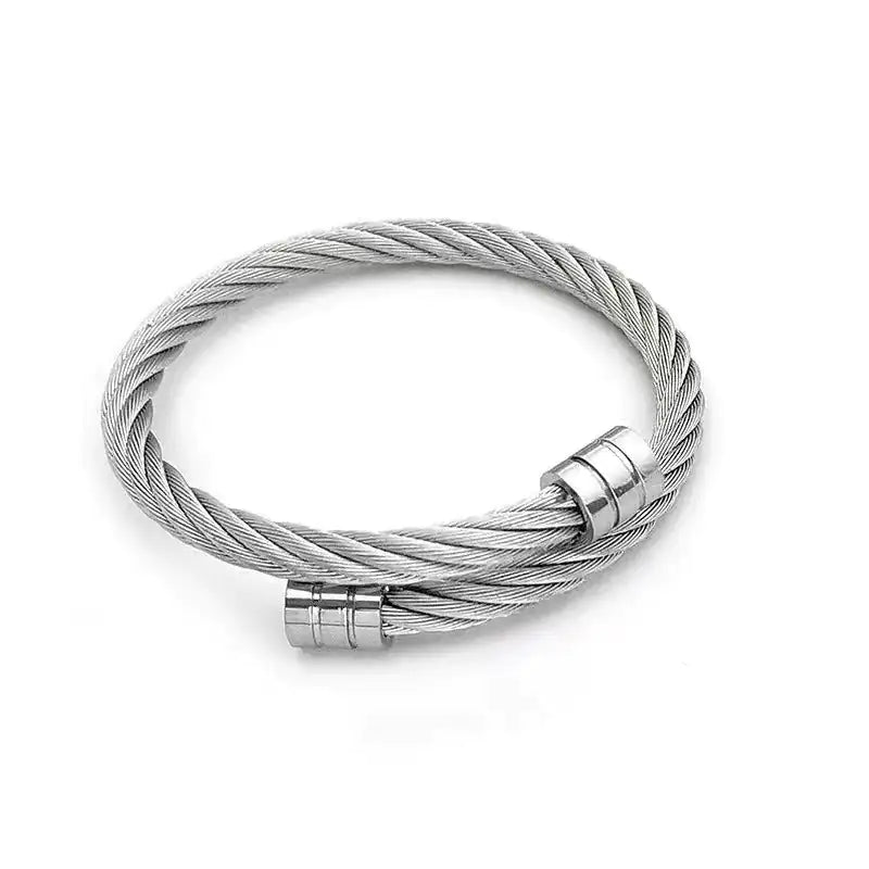 Titanium Steel Wire Bracelet - BuySmart