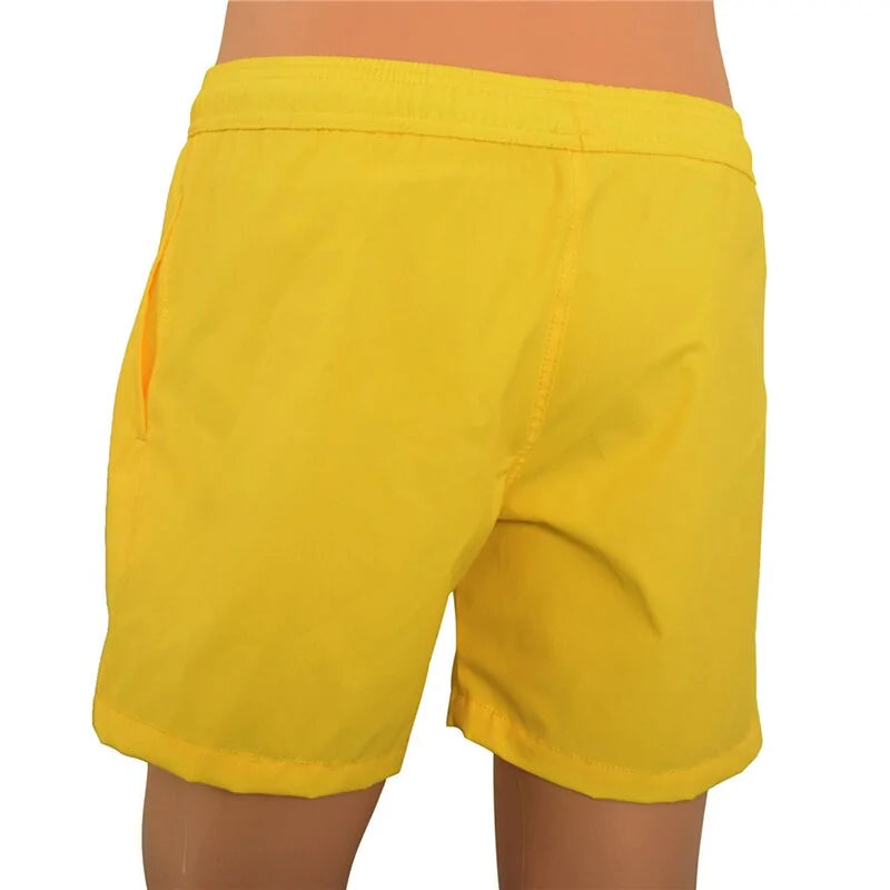 Men's Color-Changing Beach Shorts - Quick Dry Swim Trunks - BuySmart