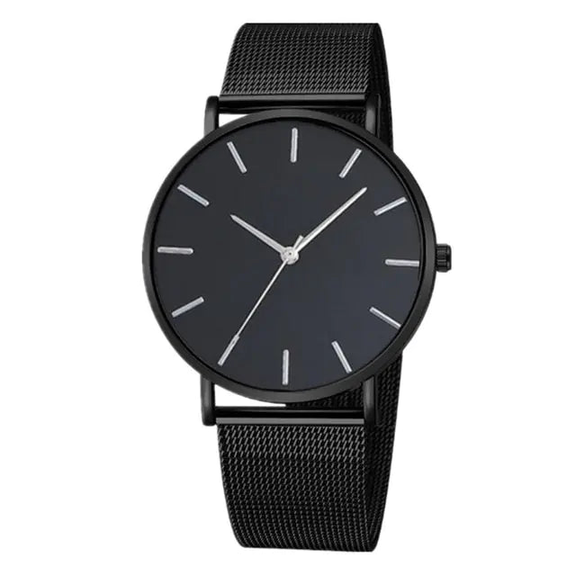 Ultra-Thin Magnetic Mesh Sport Watch - BuySmart