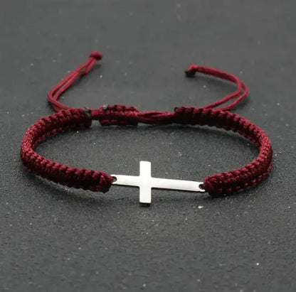 Rope Cross Bracelet - BuySmart