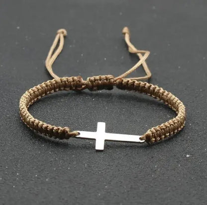 Rope Cross Bracelet - BuySmart