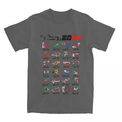 Formula 1 2024 Circuits T-Shirt - BuySmart