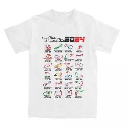 Formula 1 2024 Circuits T-Shirt - BuySmart