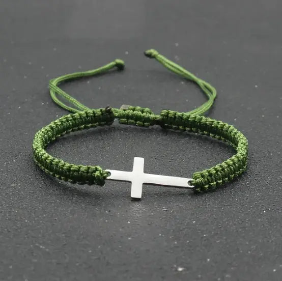 Rope Cross Bracelet - BuySmart